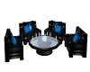 Blue Chat Table