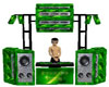 !G Green Intox. DJ Booth