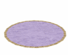 B~ Purple and gold Rug