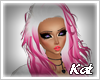 Kat l Pink & white sofia