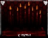 V Demonic Floor Candles