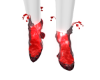 red ghost girl shoes