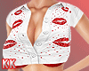 Valentine Kiss Top/Skirt