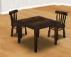 .D. table with 2 chairs