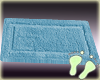 Blue Bath Mat