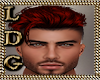 Red Lightening Hairstyle