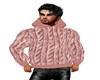 PINK WOVEN HOODY