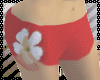 MrsJ red flower shorts