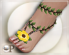 Sunny Floral Feet