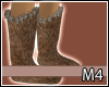 |M4| Brown Fur Boots