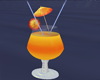 neon orange cocktail