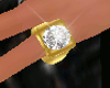 [L] Diamond Pinky Ring
