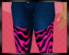|Zebra Capris Jeans|