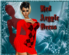 Red Argyle Dress