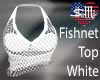 Fishnet Top White