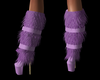 Fur Boots lilac