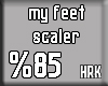 hrk. my feet scaler 85