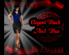 Elegant Black And Blue