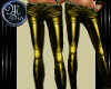 (MSis) Gold Punk Pants