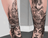 Queen tattoo feet RL