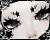 . goth eyebrows | stars