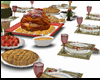 Thanksgiving table set