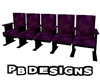 PB Purple Theater Seats