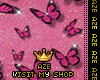 Glitter Butterfly Back.