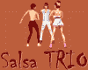 Salsa TRIO dance - two