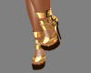 sw gold platfor shoes