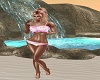 Pnk Floral Ruffle Bikini