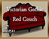Victorian Red Couch