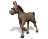 Cute Animated Donkey
