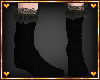 ♥ Black Ruffle Socks