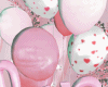 Pink LOVE Balloons