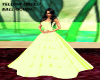 wedding gown yellow,