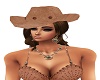 CLM Buckskin Cowgirl Hat