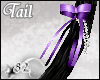 *82 B Cat Tail - Purple