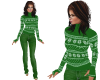 TF* Green Winter Outfit