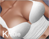 K claire white top