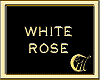 WHITE ROSE TIARA VEIL