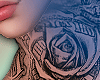 🖋 Neck Tattoo