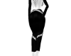 VPS Blk White Dress