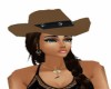 COWGIRL TAN HAT