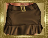 LD~ Brown Short Skirt