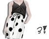 3! Black Polkadot Dress