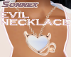 heart evil pendant
