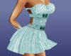 Aqua Party Dress