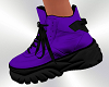 Purple & Black Shoes