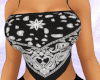 * PAISLEY BANDANA TOP